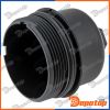 Couvercle Boîtier de filtre a huile pour LAND ROVER | LR004508, 3M5Q6737AA